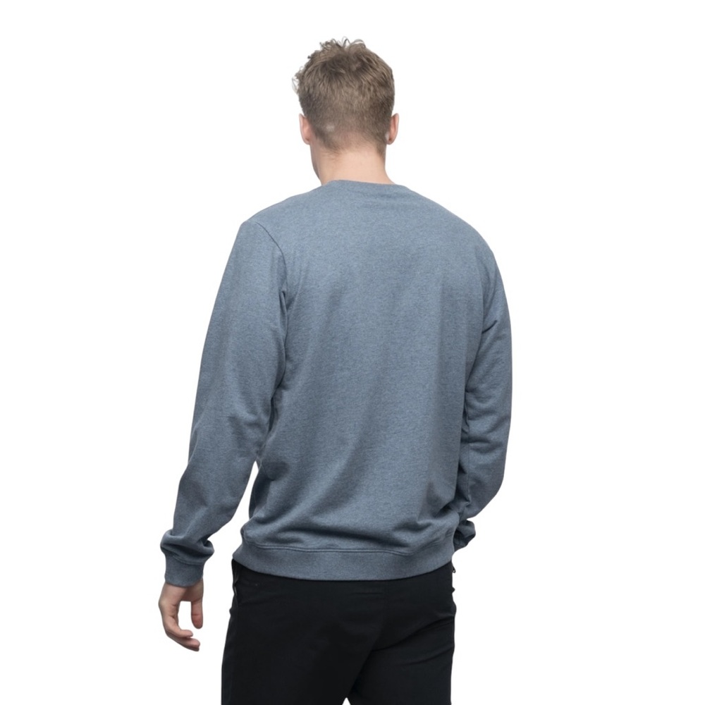 Bergans of Norway Blue/Grey Unisex Organic Cotton Olso Urban Sweatshirt (M) - Picture 5 of 16
